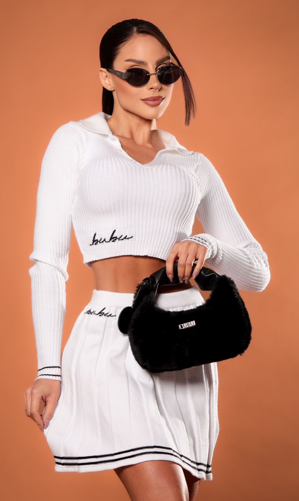 MYBUBU CROPPED POLO COM BOTO MANGA LONGA *PR-VENDA*