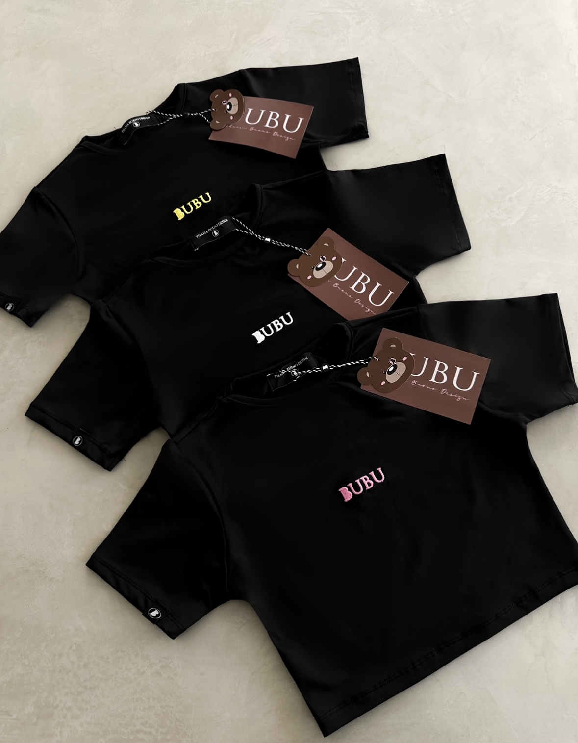 MYBUBU CROPPED BORDADO COLLORS