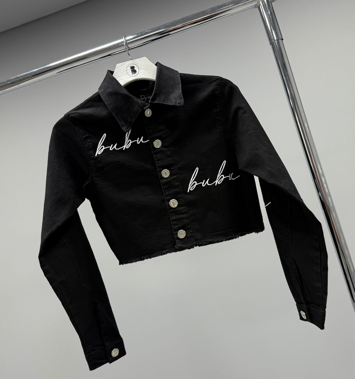 JAQUETA JEANS BUBU ASSINATURA