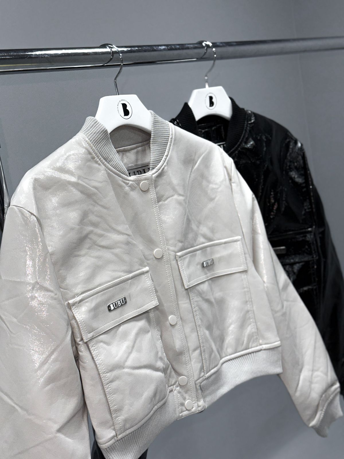 MYBUBU JAQUETA BOMBER VINIL