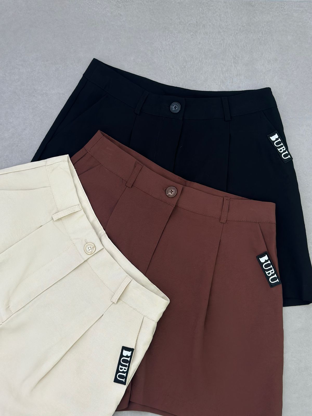 MYBUBU SHORTS ALFAIATARIA DESERT