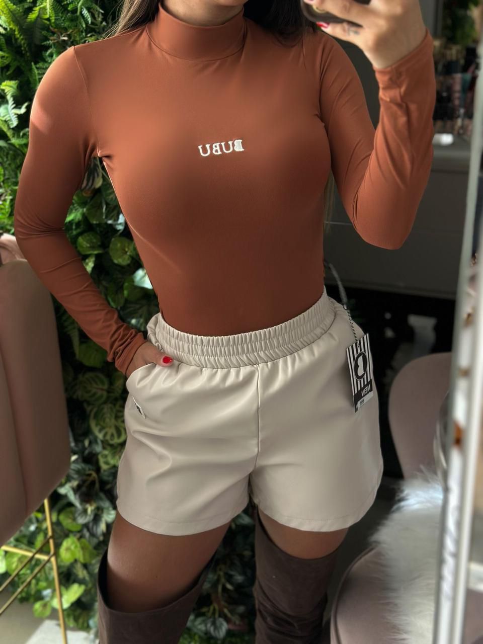 MYBUBU BLUSA DE GOLA