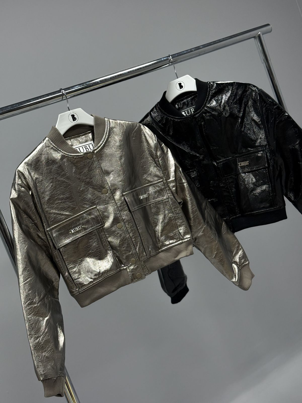 MYBUBU JAQUETA BOMBER VINIL