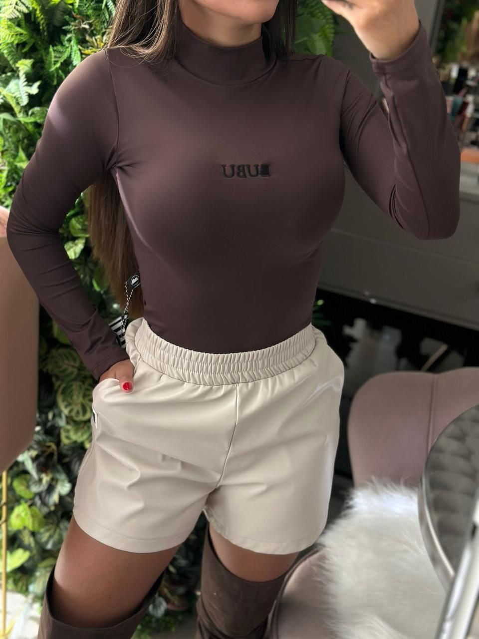 MYBUBU BLUSA DE GOLA