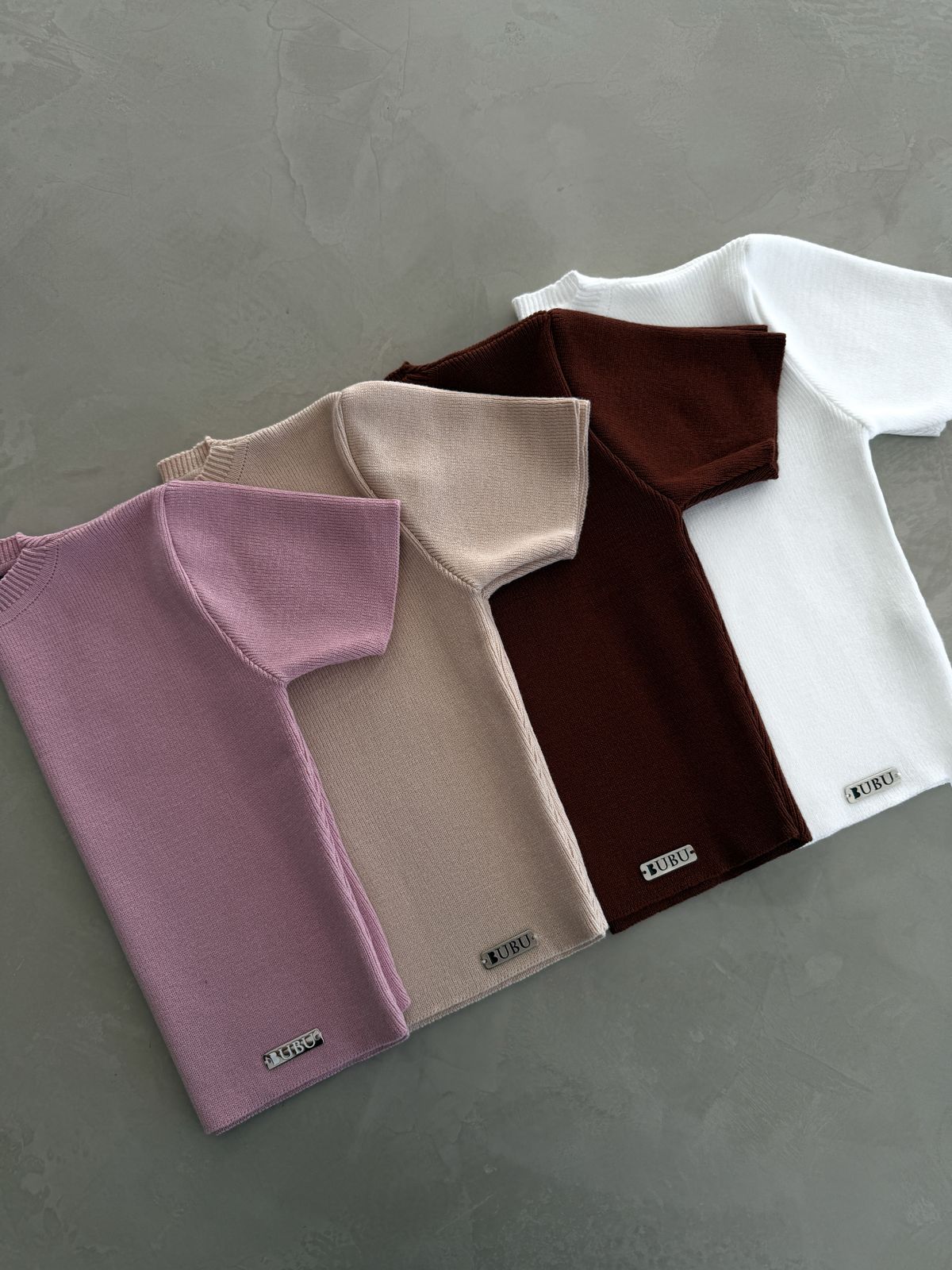 MYBUBU CROPPED TRICOT MODAL