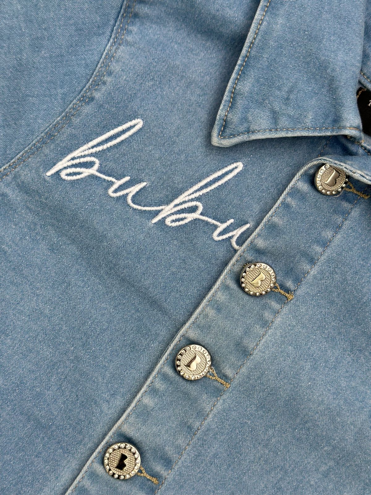 JAQUETA JEANS BUBU ASSINATURA