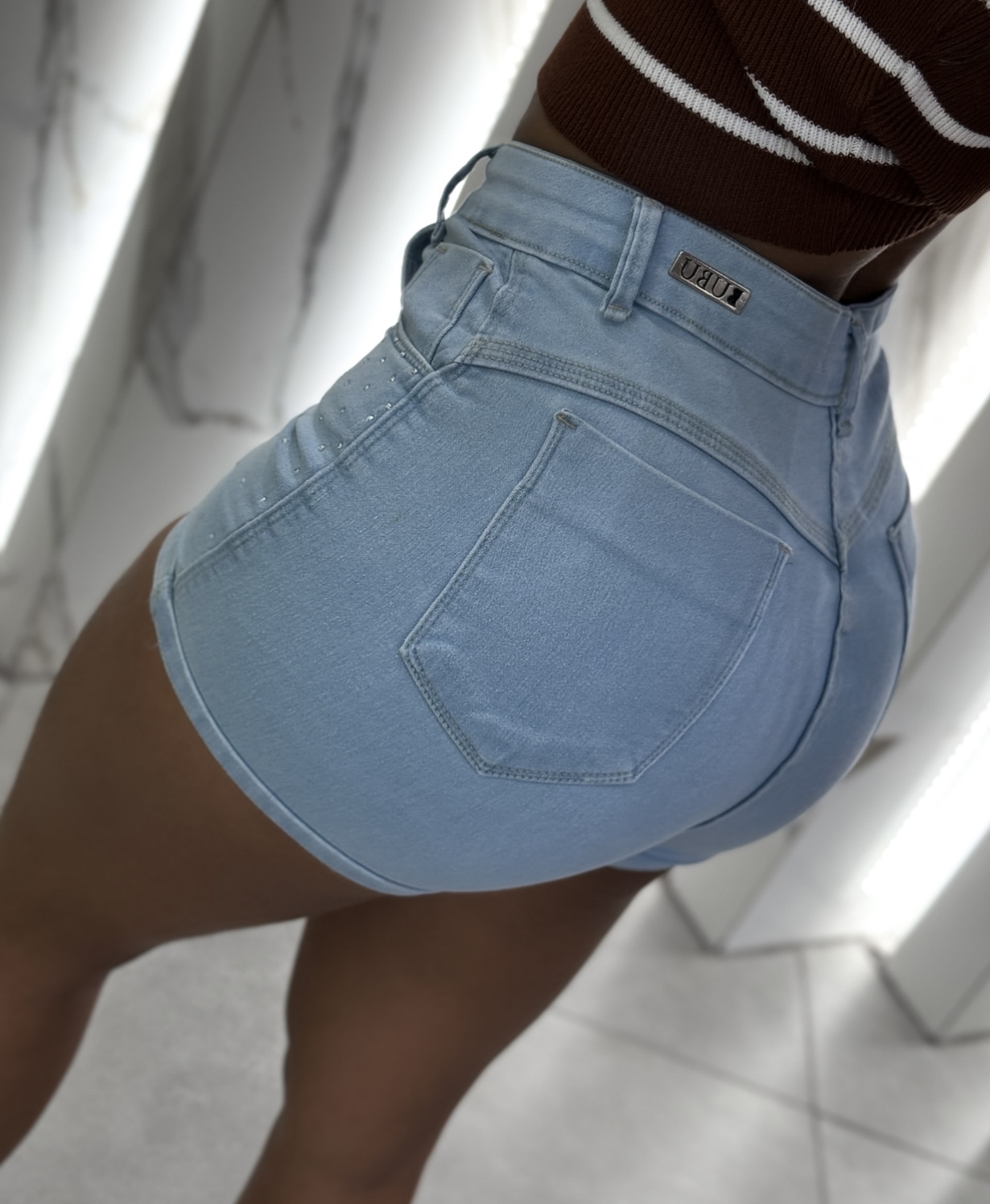 MYBUBU SHORTS STRASS