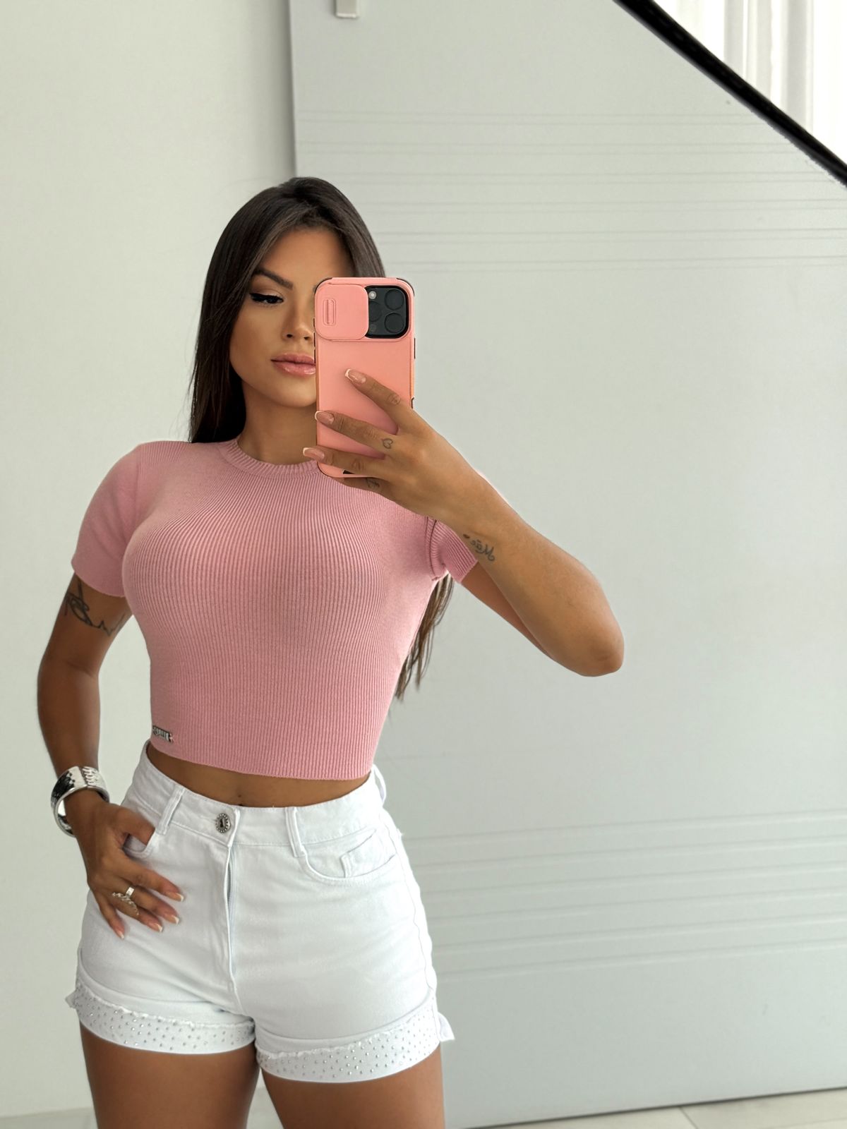 MYBUBU CROPPED TRICOT MODAL