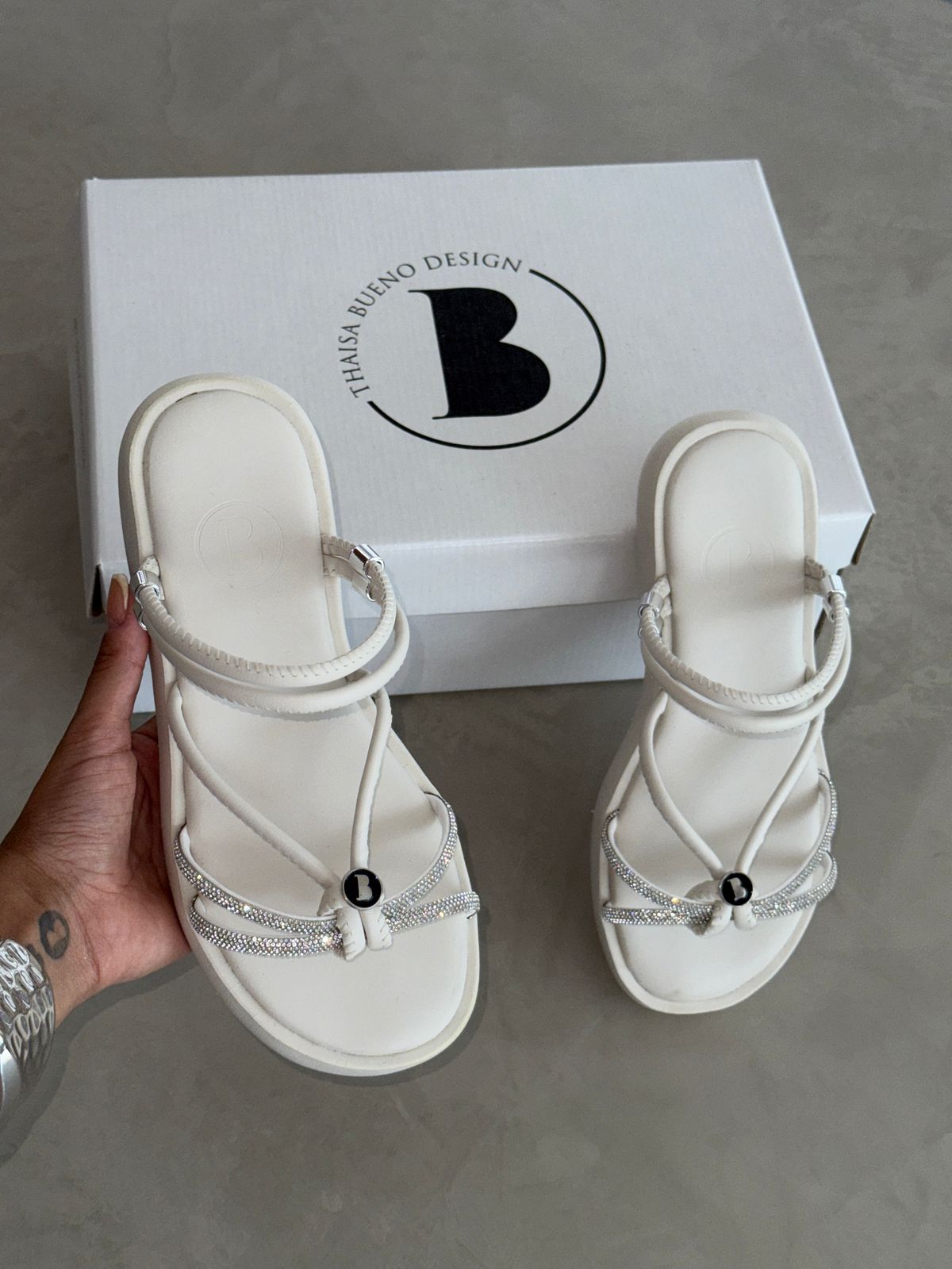 MYBUBU SANDLIA CONFORT STRASS