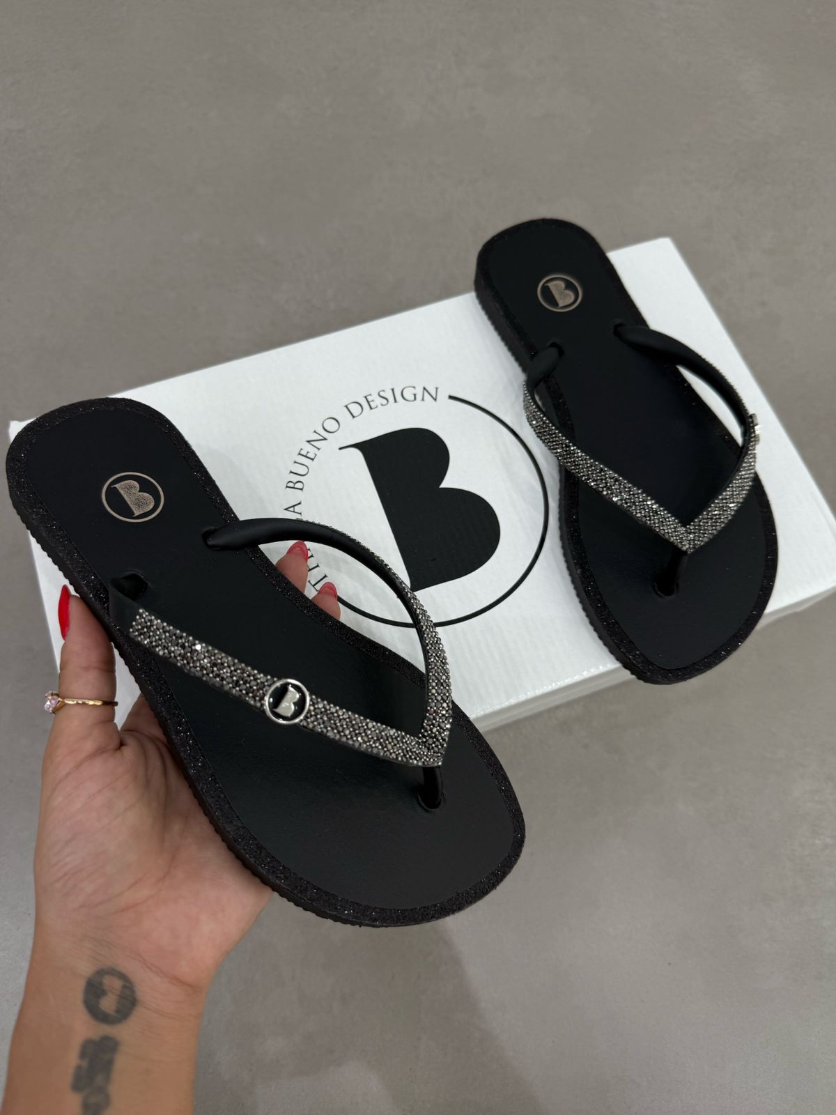 MYBUBU RASTEIRINHA FLAT DE BRILHO 