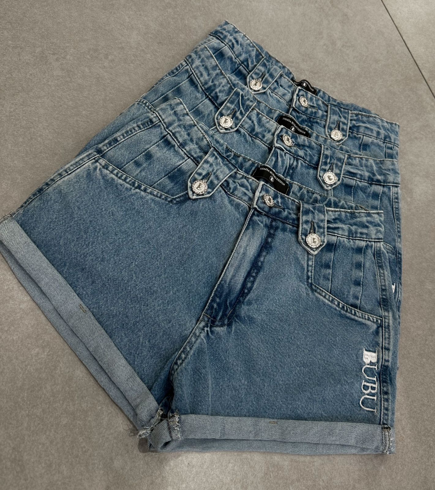 MYBUBU SHORTS BOTO STRASS