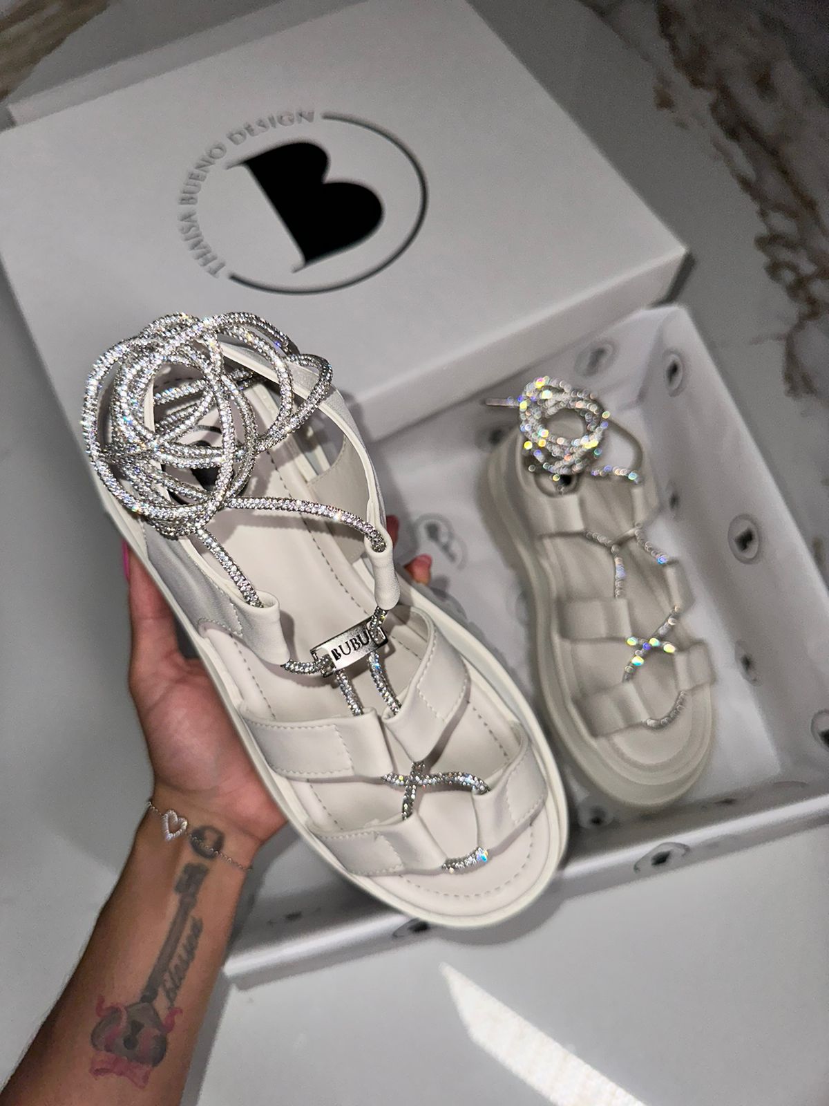 MYBUBU SANDLIA TRATORADA STRASS