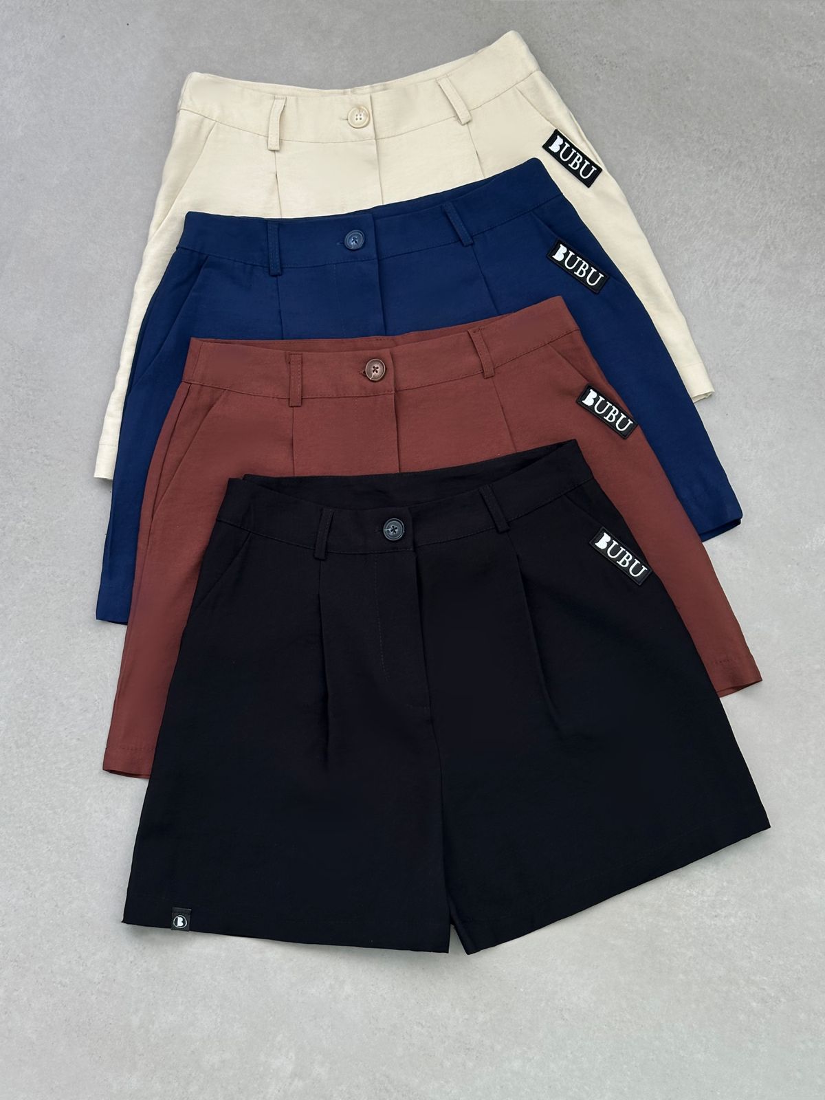 MYBUBU SHORTS ALFAIATARIA DESERT