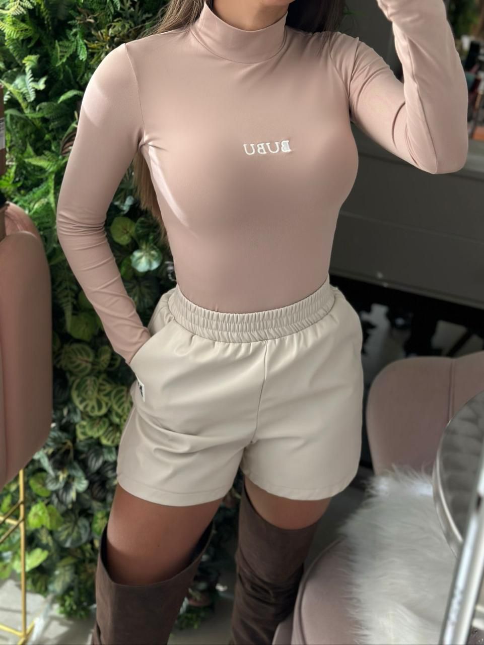 MYBUBU BLUSA DE GOLA