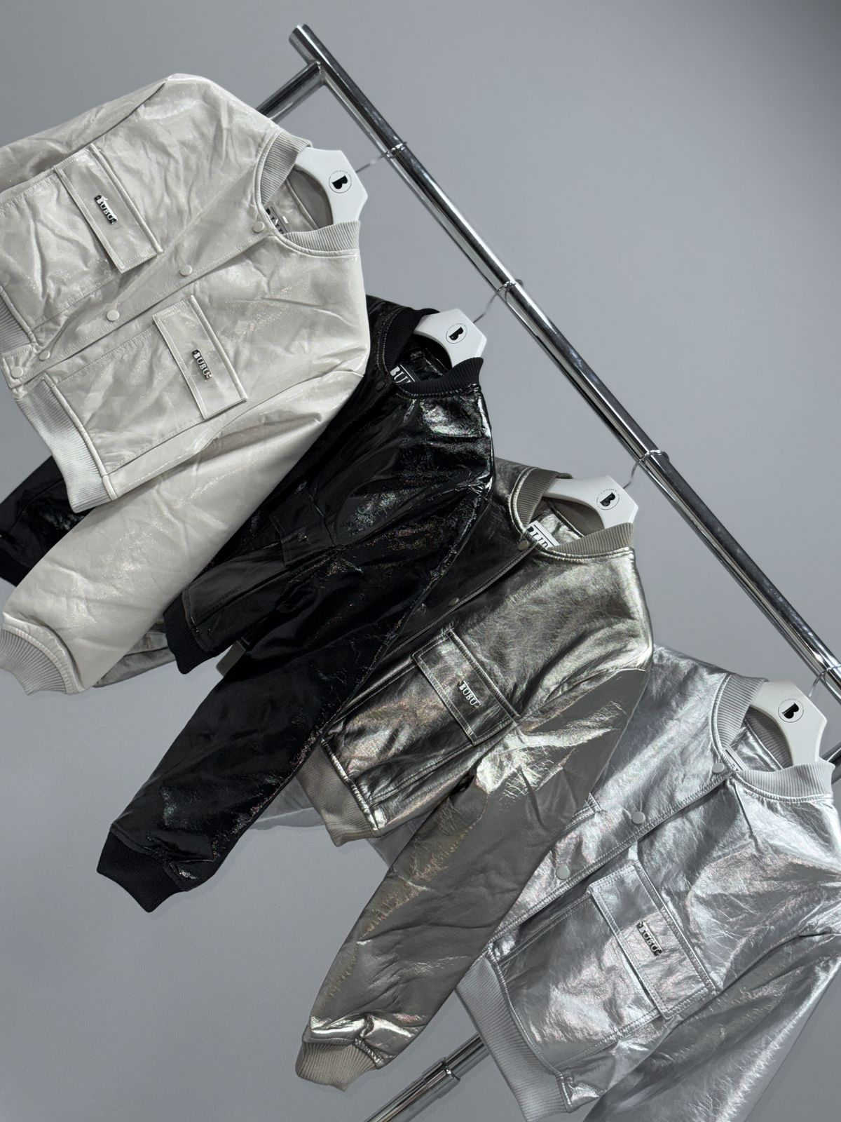 MYBUBU JAQUETA BOMBER VINIL