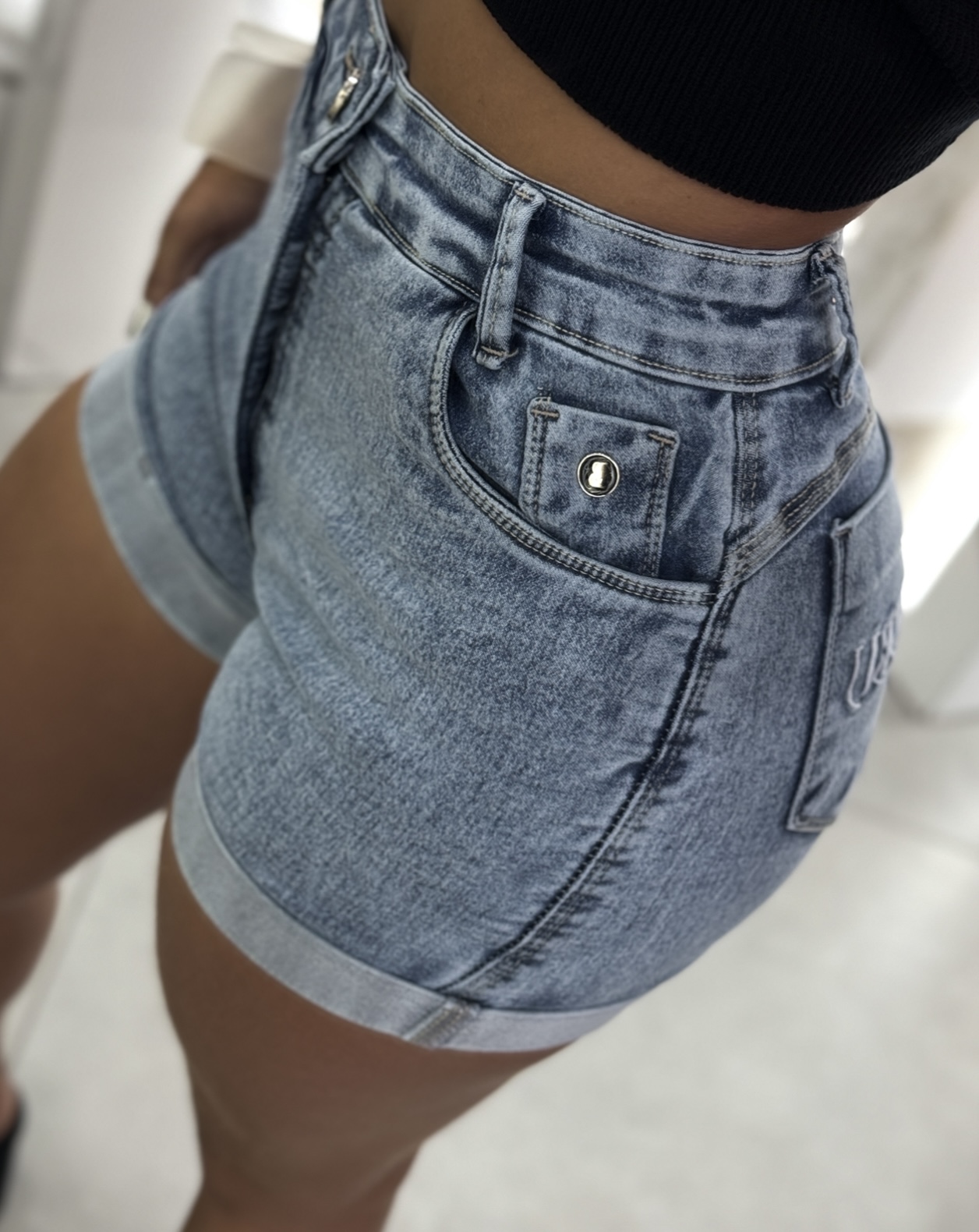 MYBUBU SHORTS BARRINHA COM LYCRA
