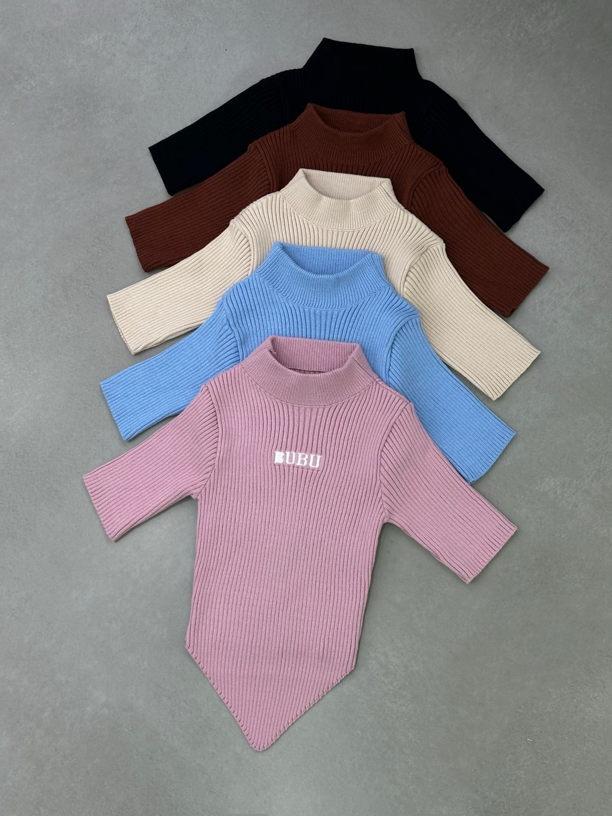 MYBUBU CROPPED TRICOT DE BICO