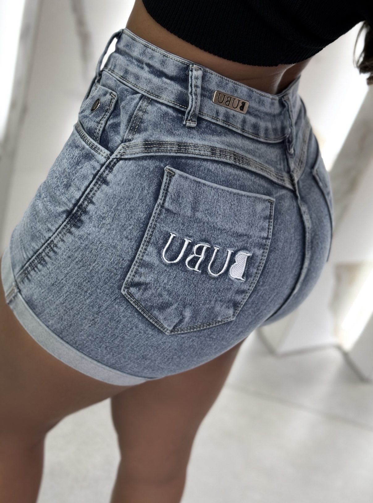 MYBUBU SHORTS BARRINHA COM LYCRA