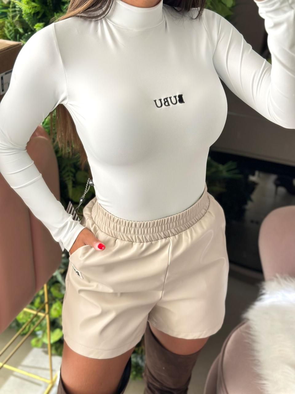 MYBUBU BLUSA DE GOLA